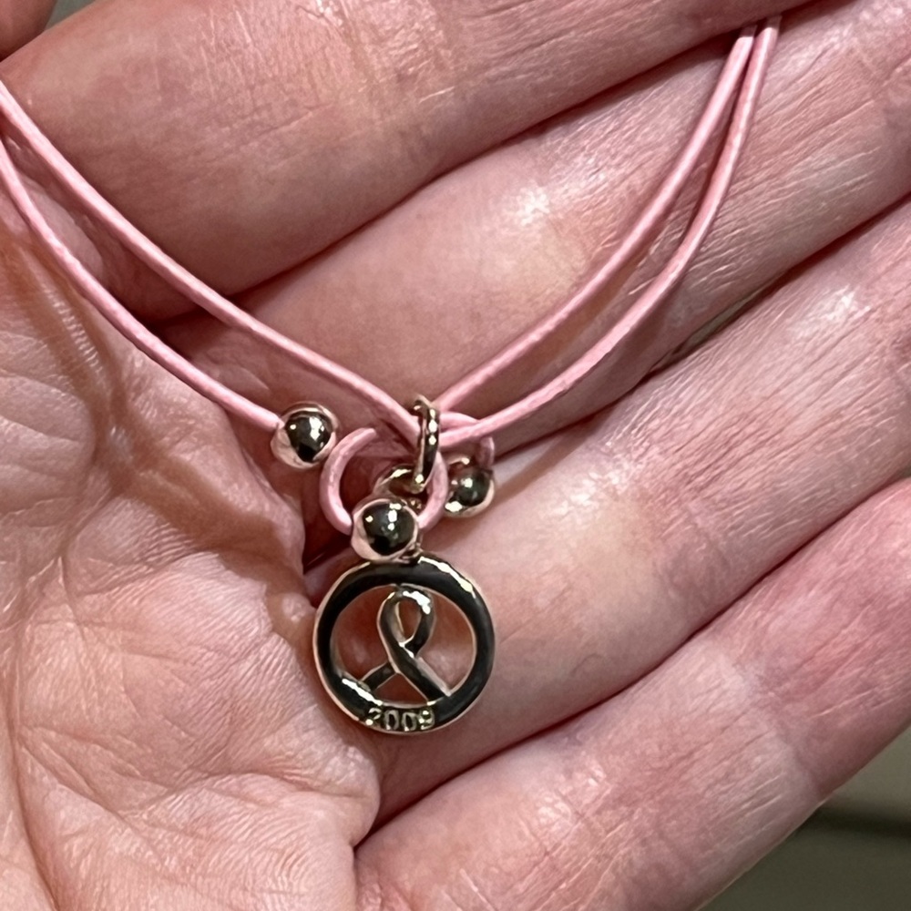 Breast Cancer Awareness Pendant Necklace